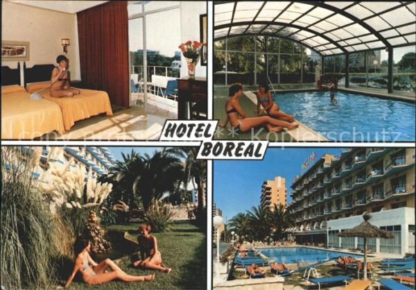 Playa de Palma Mallorca Hotel Boreal Liegewiese Hallenbad Swimm