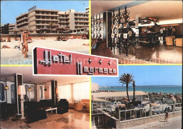 Playa de Palma Mallorca Hotel Negresco Lounge Strand