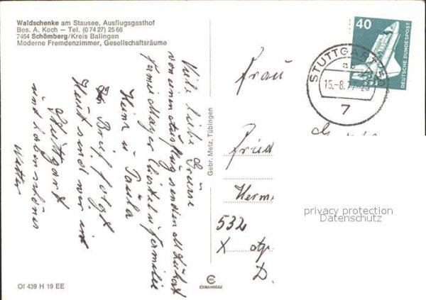 Schoemberg-Schoerzingen Gasthof Waldschenke am Stausee Märcheng – Bild 2