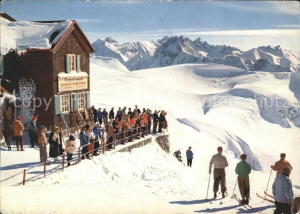 Oberstdorf Edmund Probsthaus am Nebelhorn Berghaus