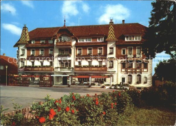 Bonndorf Schwarzwald Schwarzwald Hotel Höhenluftkurort