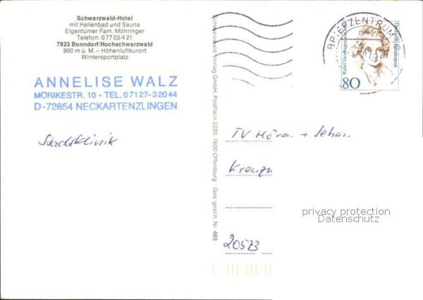 Bonndorf Schwarzwald Schwarzwald Hotel Höhenluftkurort – Bild 2