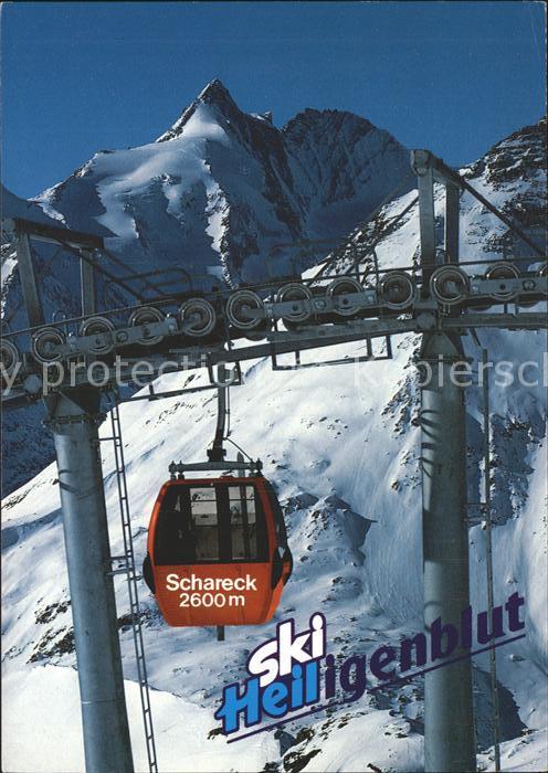 Heiligenblut Kaernten Schareck Umlaufbahn Bergbahn Skiregion