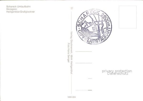 Heiligenblut Kaernten Schareck Umlaufbahn Bergbahn Skiregion – Bild 2