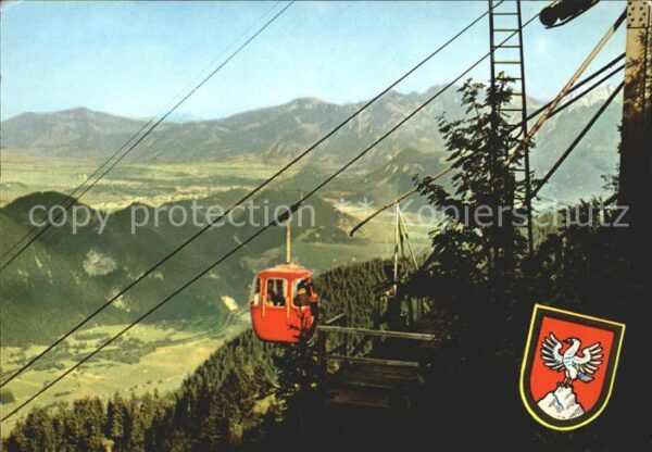 Pfronten Panorama Höhenluftkurort Breitenbergbah