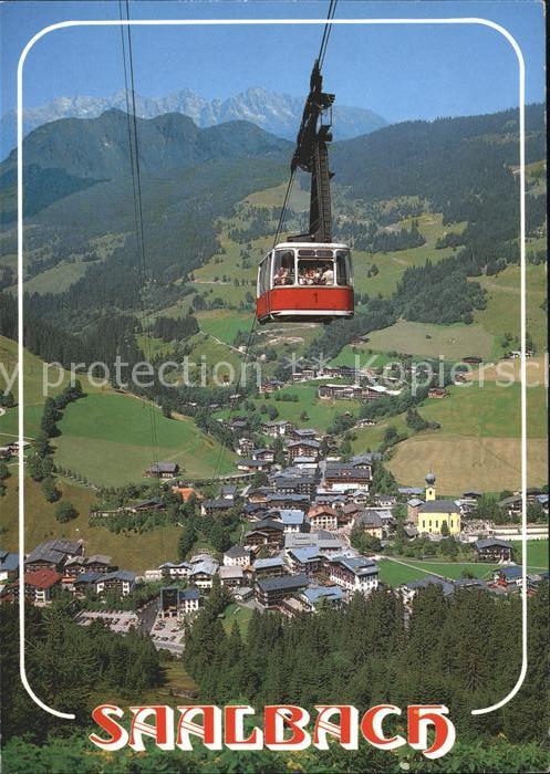 Saalbach-Hinterglemm Seilbahn zum Schattberg Panorama Höhenl