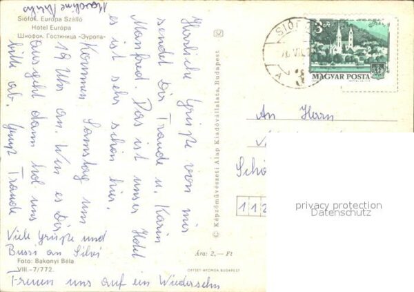 Siofok Szallo Hotel Europa – Bild 2