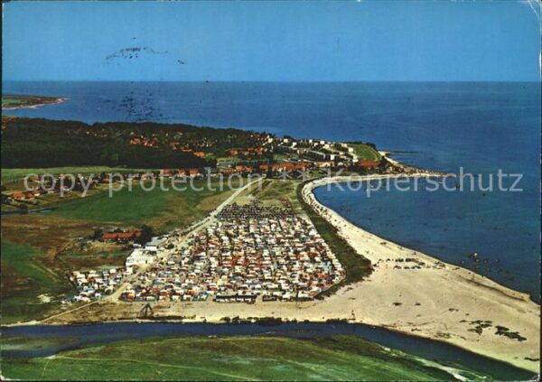 Hohwacht Ostsee Fliegeraufnahme Ostseebad