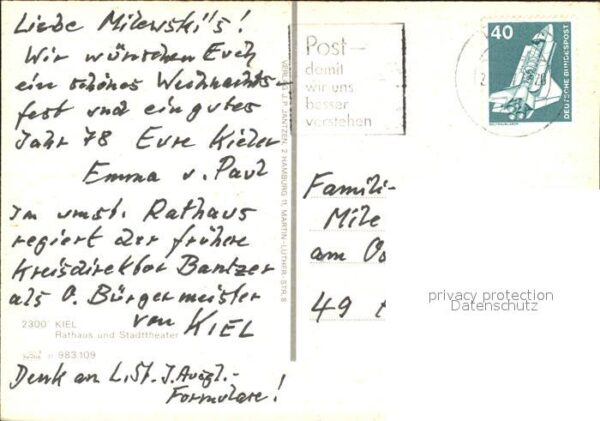 Kiel Rathaus und Stadttheater – Bild 2