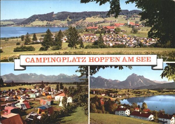 Hopfen See Panorama Campingplatz Alpenblick Rivier