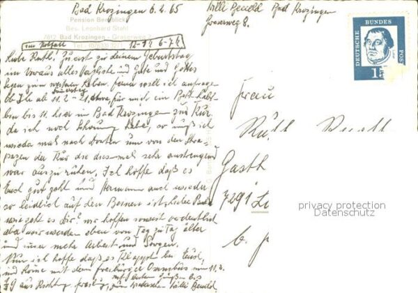 Bad Krozingen Pension Bergblick – Bild 2