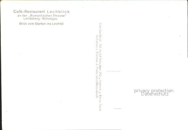 Schongau Cafe Restaurant Lechblick Romantische S – Bild 2