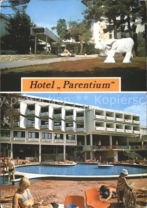 Porec Hotel Parentium Skulptur Swimming Pool