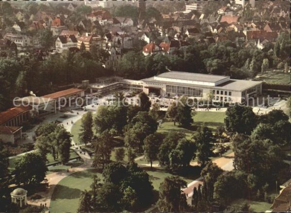 Bad Salzuflen Kurzentrum Fliegeraufnahme