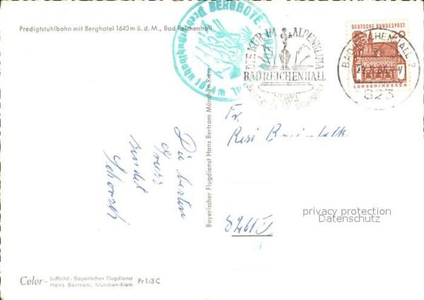 Bad Reichenhall Prediktstuhlbahn mit Berghotel Fliegera – Bild 2