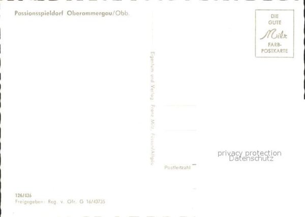 Oberammergau Panorama Passionsspieldorf Alpen Fliege – Bild 2