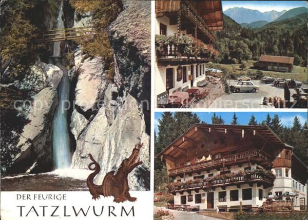 Bayrischzell Der Feurige Tatzlwurm Althistorischer A