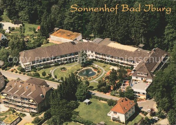 Bad Iburg Reha Klinik Sonnenhof Fliegeraufnahme