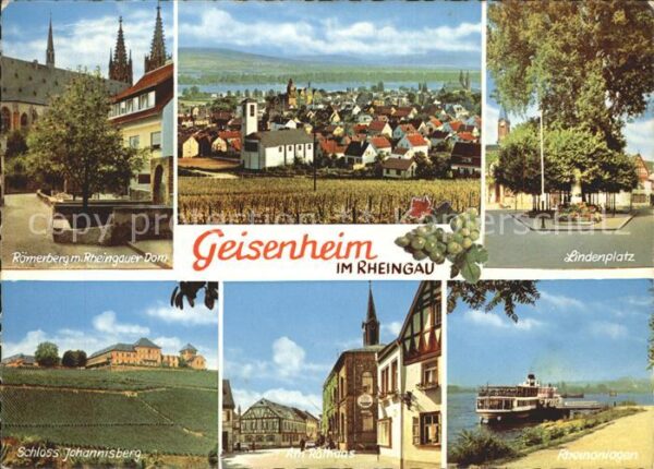 Geisenheim Römerberg Dom Lindenplatz Schloss Ratha