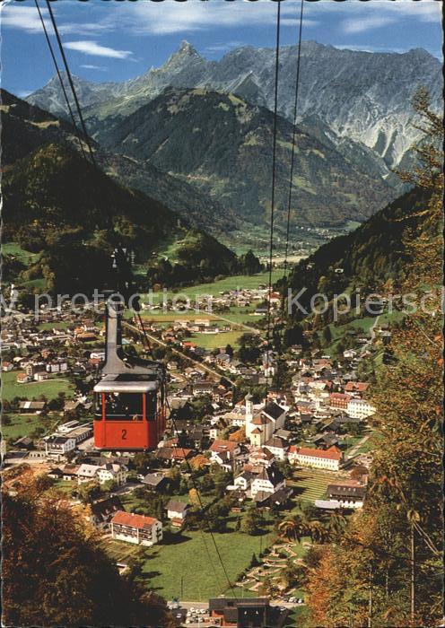 Schruns Vorarlberg Hochjochseilbahn Zimba Kurort Sommerpan
