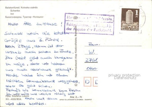 Balatonfuered Koloska csarda Schenke – Bild 2