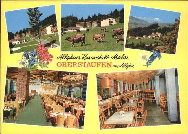 Oberstaufen Allgäuer Kuranstalt Malas Restaurant Bl