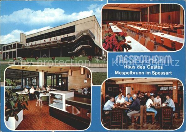 Mespelbrunn Mespotherm Haus des Gastes Saal Restaur
