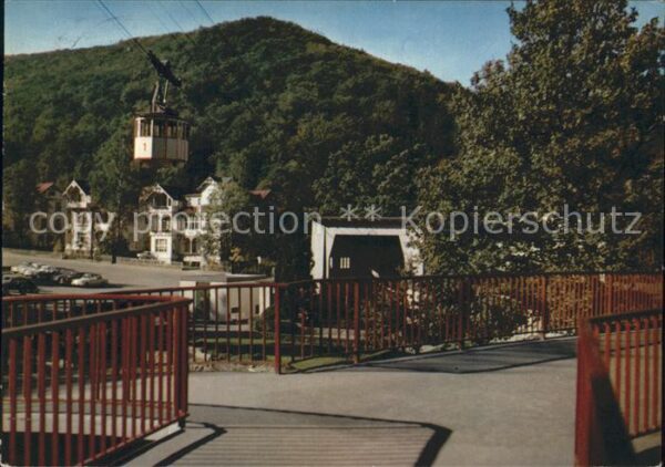 Bad Harzburg Blick von der neuen Brücke Talstation B