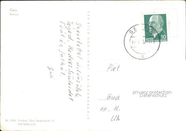Gera Rathaus – Bild 2