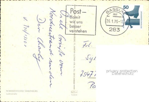 Sahlenburg Ladenstrasse Nordseeheilbad Gaststätte – Bild 2