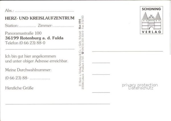 Rotenburg Fulda Herz und Kreislaufzentrum Krankenhaus – Bild 2