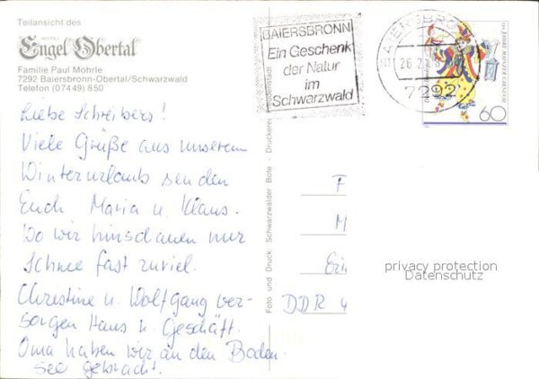 Baiersbronn Schwarzwald Hotel Engel Obertal – Bild 2