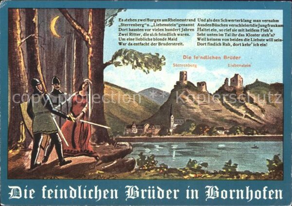 Kamp-Bornhofen Die Feindlichen Brüder Burgen Sterrenbe