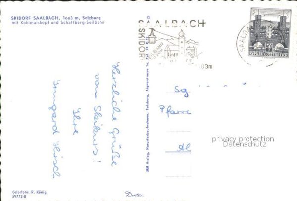 Saalbach-Hinterglemm Schattenbergseilbahn – Bild 2