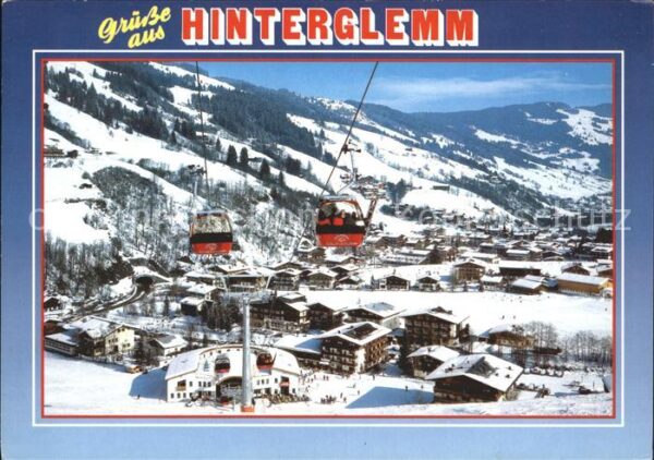Hinterglemm Saalbach Seilbahn zum Zwölferkogel