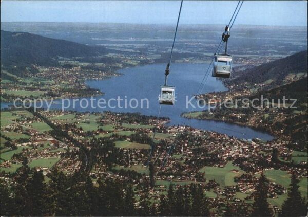 Tegernsee Blick vom Wallberg Bad-Wiessee Rottach-