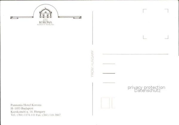 Budapest Pannonia Hotel Korona – Bild 2