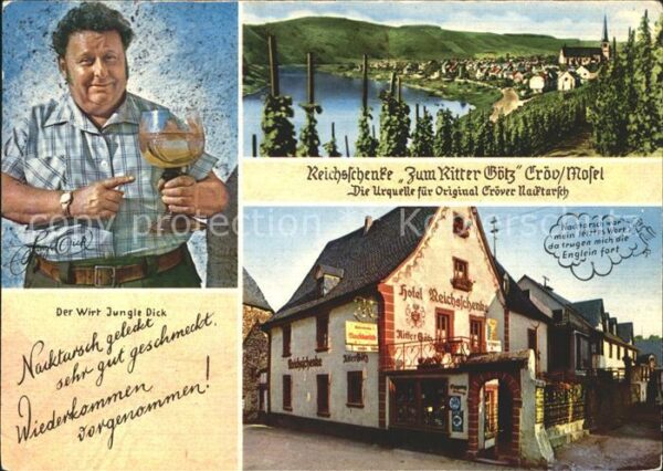 Kroev Mosel Hotel Reichsschenke Zum Ritter Götz Nac