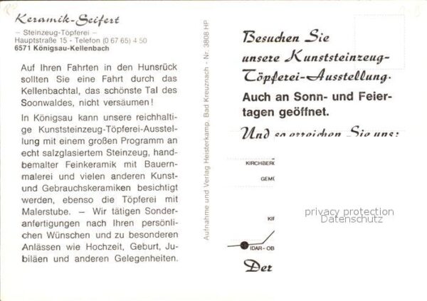 Kellenbach Töpferei Seifert – Bild 2