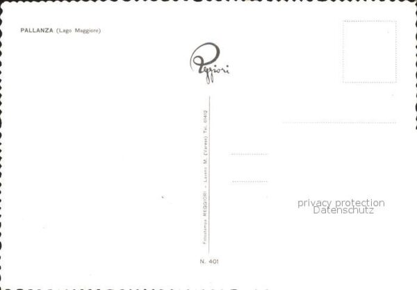 Pallanza Strassenpartie Hotel Bellevue – Bild 2