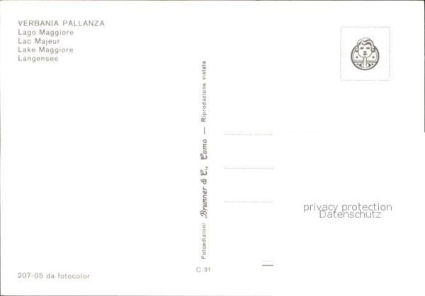 Pallanza Strassenpartie Lago Maggiore – Bild 2