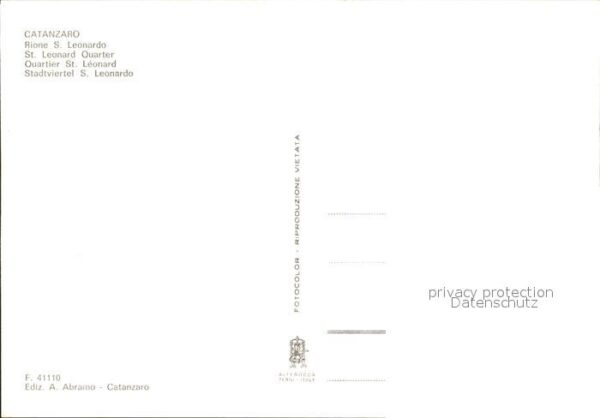 Catanzaro Stadtviertel S. Leonardo – Bild 2