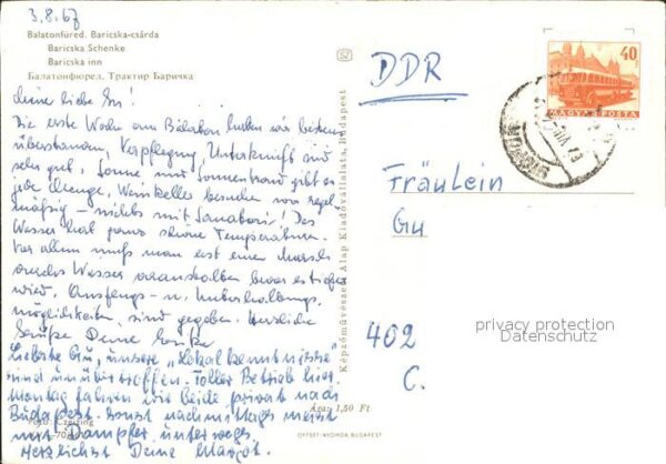 Balatonfuered Baricska Schenke – Bild 2