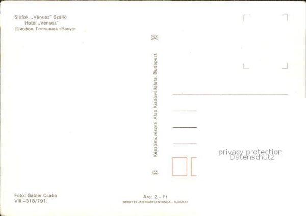 Siofok Hotel Venusz – Bild 2