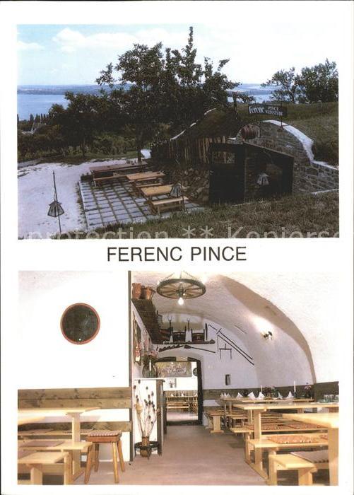 Tihany Ferenc Pince Weinkeller Restaurant