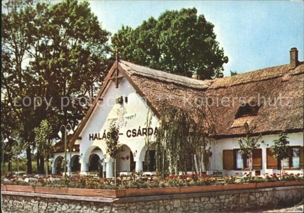 Keszthely Halaszcsarda Fischerschenke Restaurant
