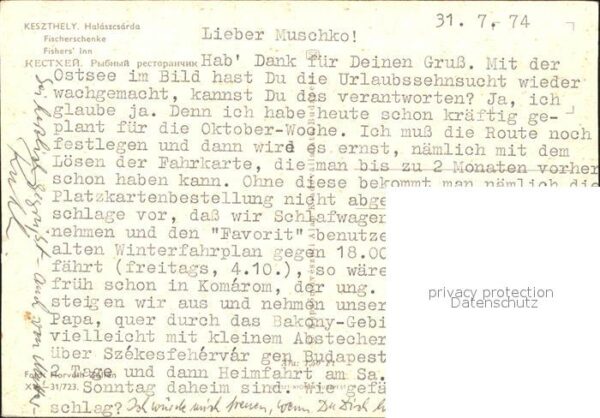 Keszthely Halaszcsarda Fischerschenke Restaurant – Bild 2