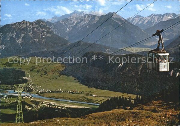 Zugspitze Reuttener Bergbahn Mieminger Hochgebier