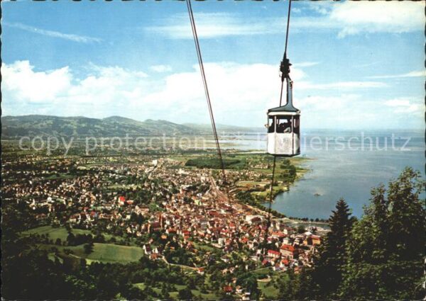 Bregenz Vorarlberg Pfänderbahn Bodensee