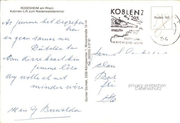 Ruedesheim Rhein Seilbahn zum Niederwalddenkmal – Bild 2